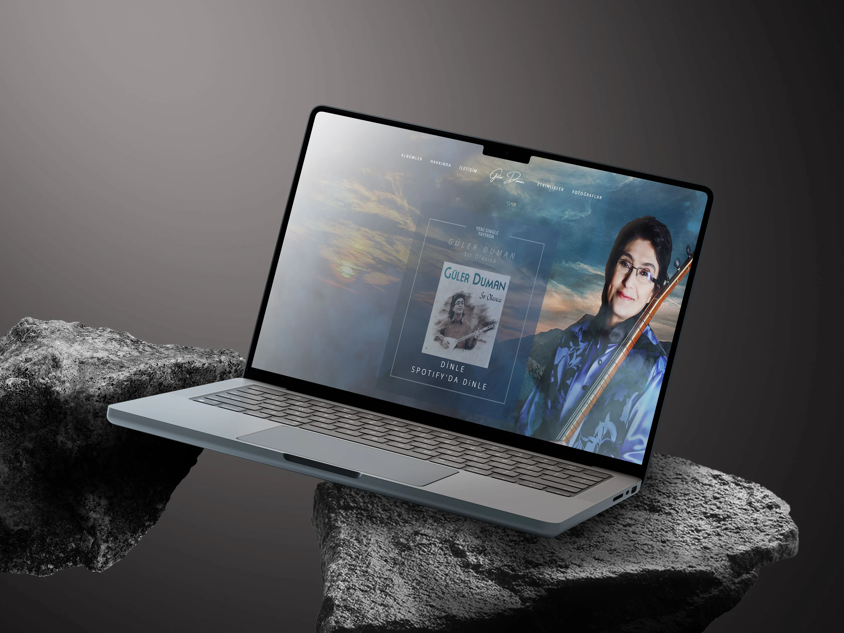 Güler Duman website home page